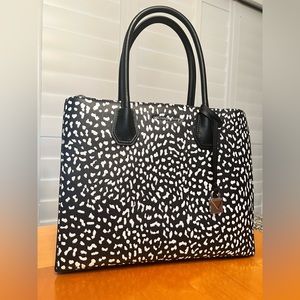 Michael Kors Black and White Tote